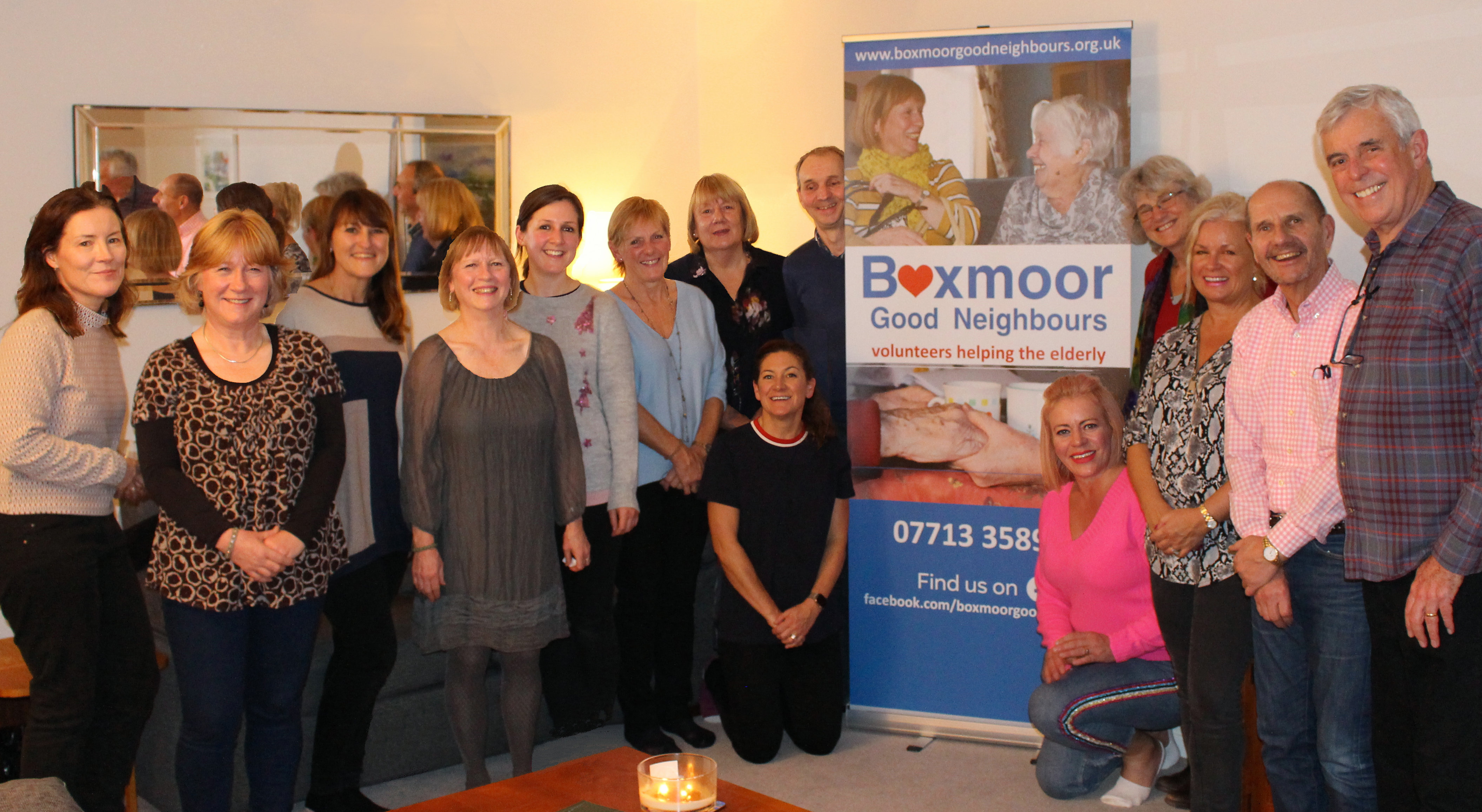 Boxmoor Good Neighbours volunteers celebrate first anniversary