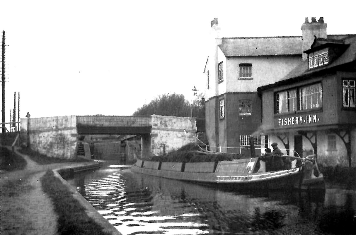 Fishery Inn with 1876 iron bridge